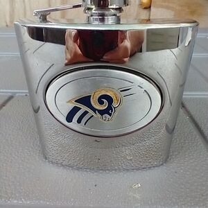 Stainless steel 6 oz. Hip flask. From early 2000s.